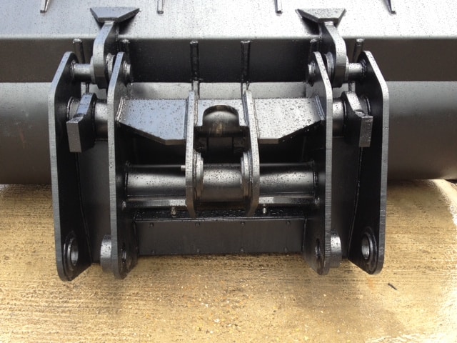Quick Hitch Brackets B. A. Caulkett - Loading Shovel Attachments