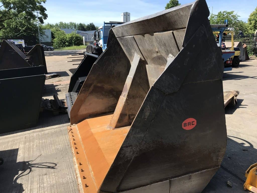 B.A. Caulkett Second Hand High Tip Buckets - Loading Shovel Attachments