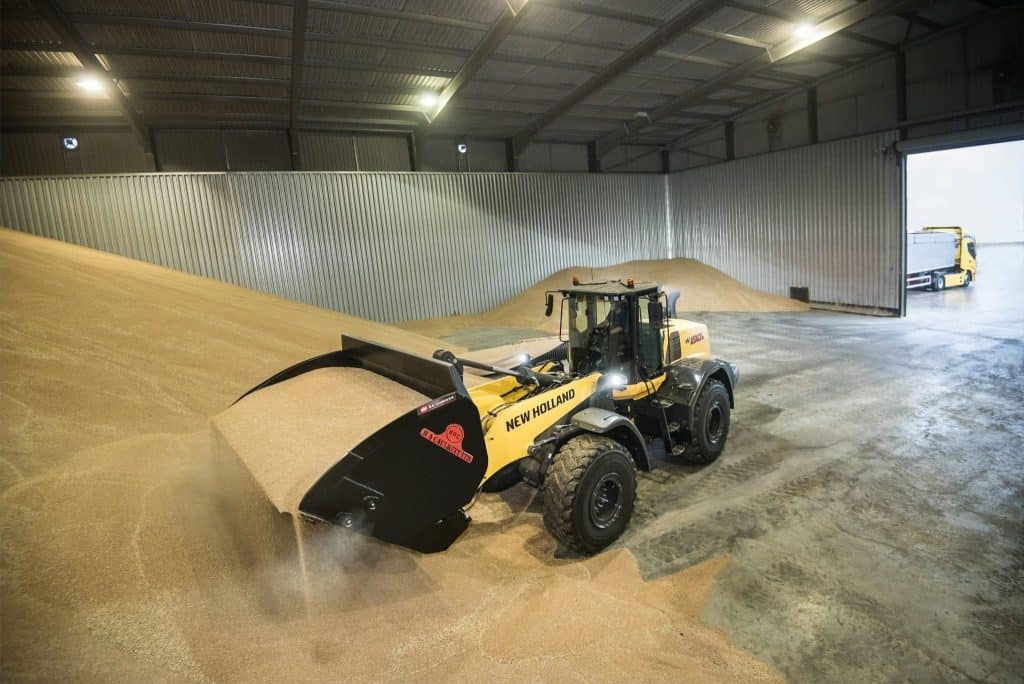 B.A. Caulkett High Tip Grain Bucket - Loading Shovel Attachments
