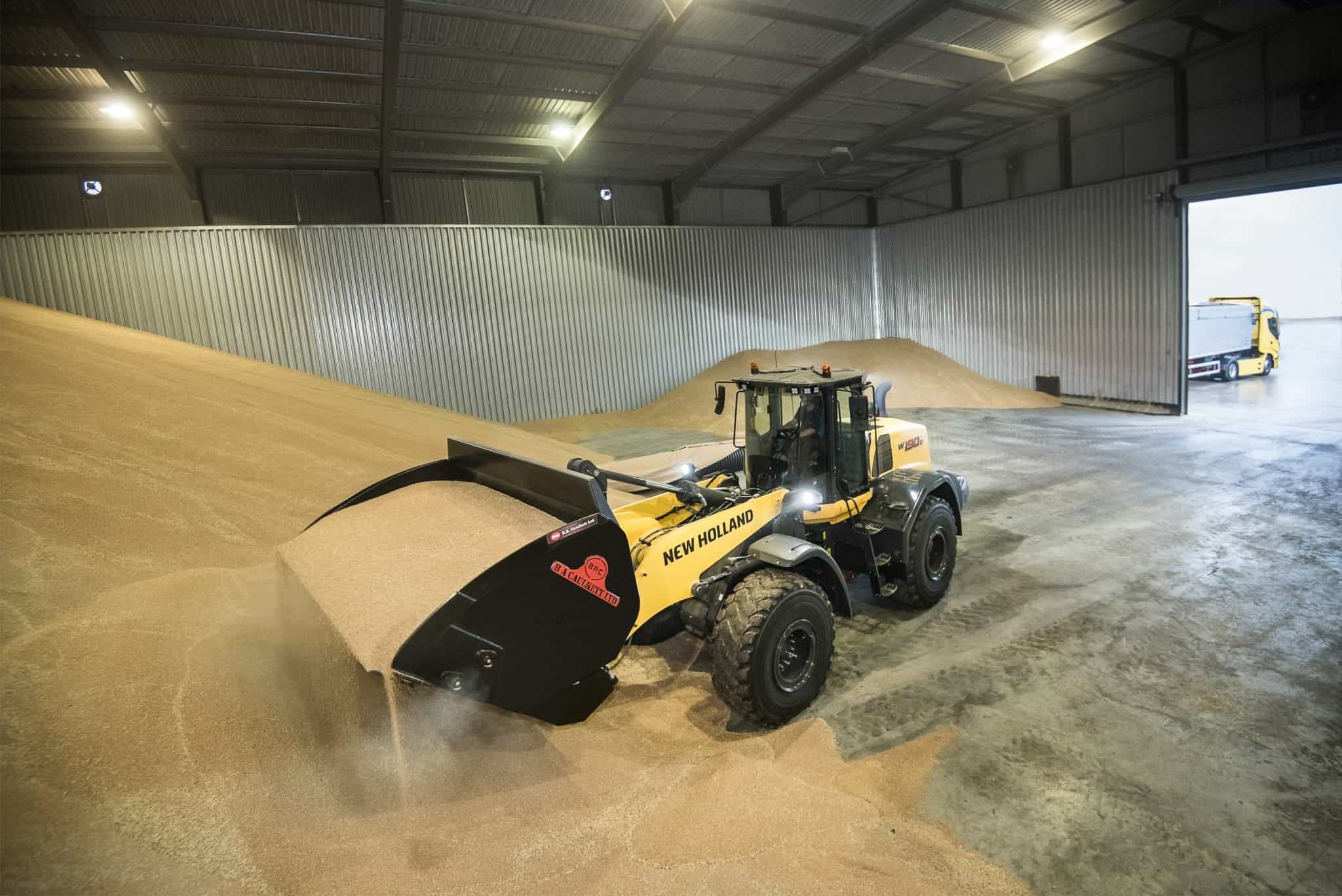 B.A. Caulkett High Tip Grain Bucket - Loading Shovel Attachments