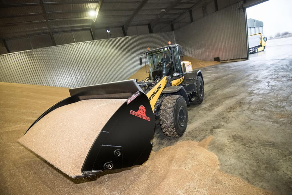 Grain Buckets B. A. Caulkett