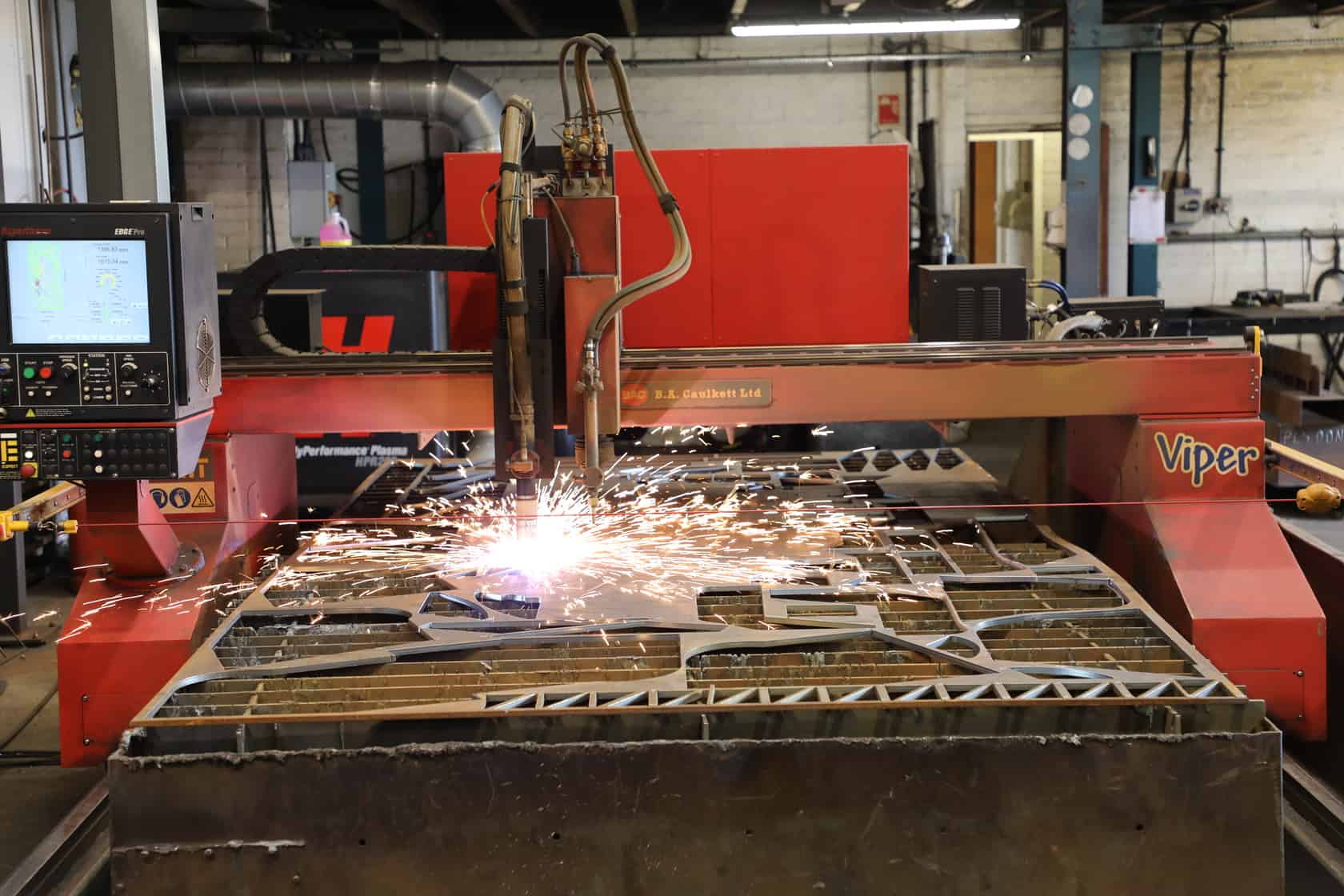 Plasma Cutting B. A. Caulkett 15JPG