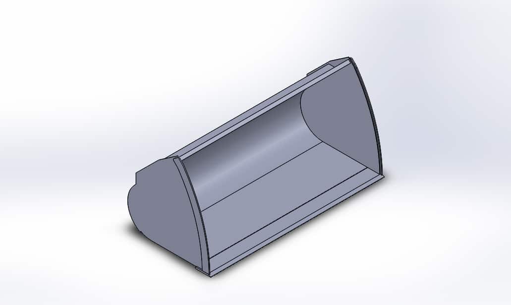 grain bucket B. A. Caulkett