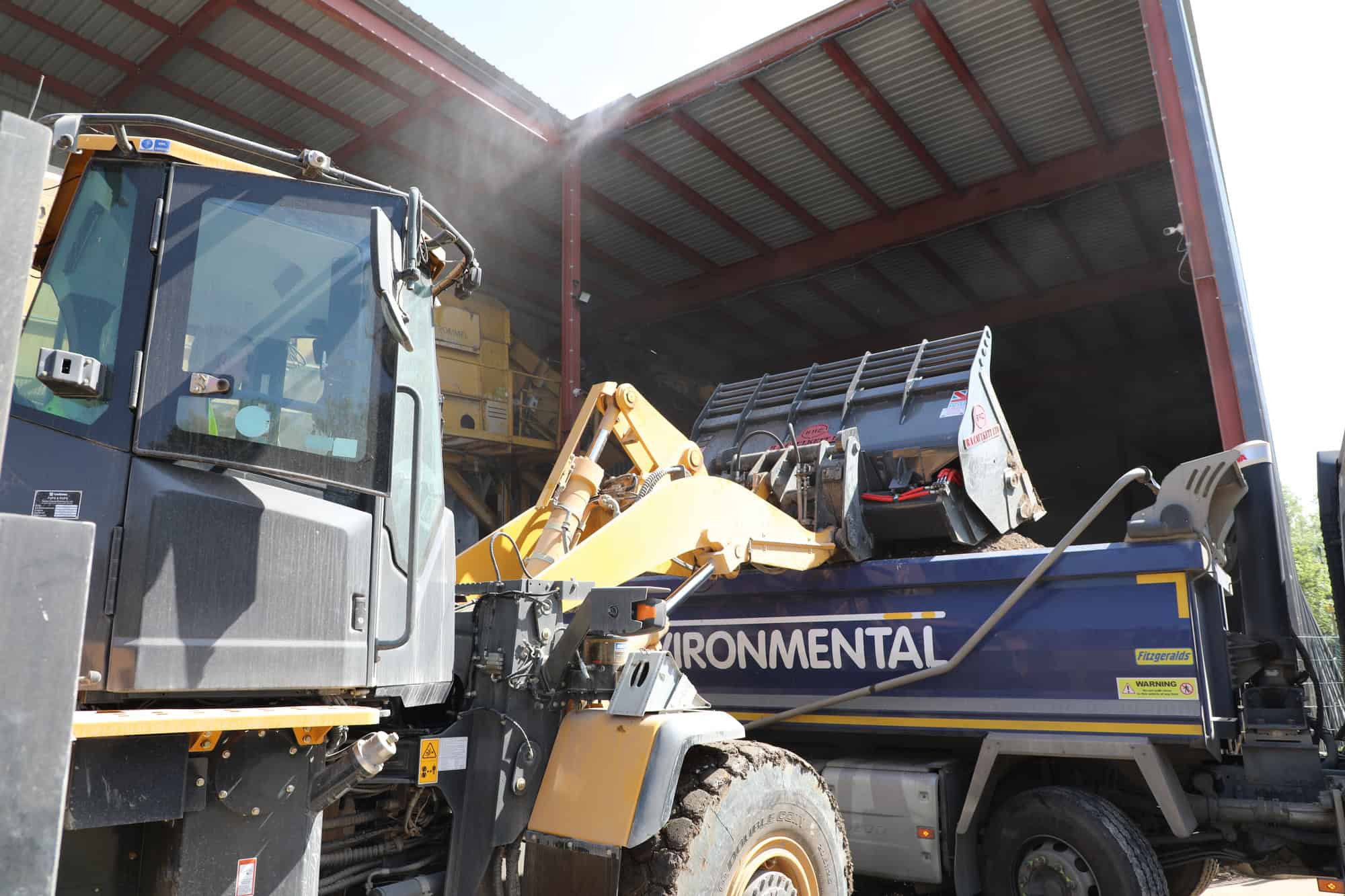 BA Caulkett High Tip Bucket on LiuGong Wheel Loader