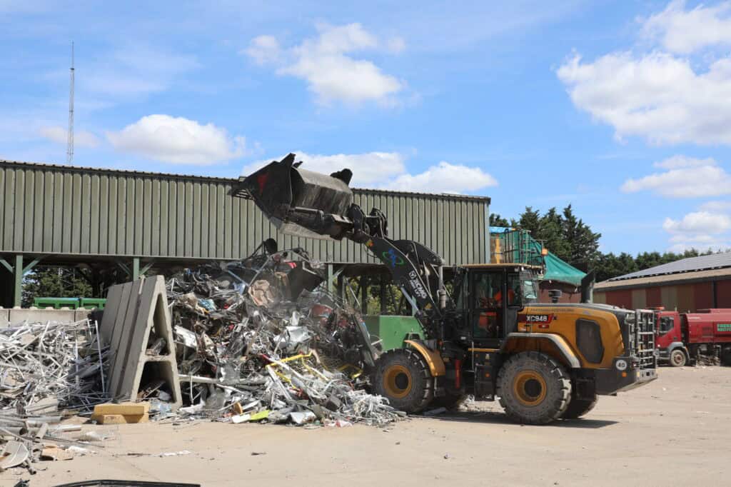 Waste & Recycling Sites Loading shovel attachments BA CAulkett