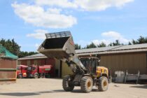 BA Caulkett High Tip Bucket on XCMG XC948 Wheel Loader