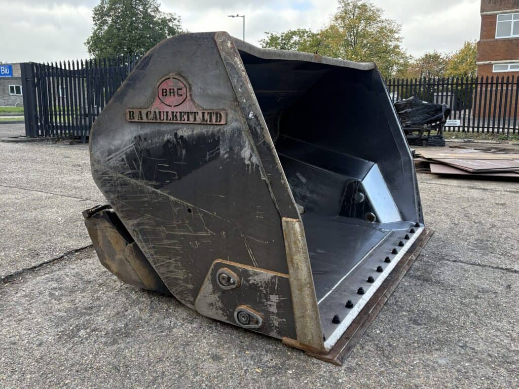 BAC used 5m3 High Tip Bucket front rhs Oct 2025